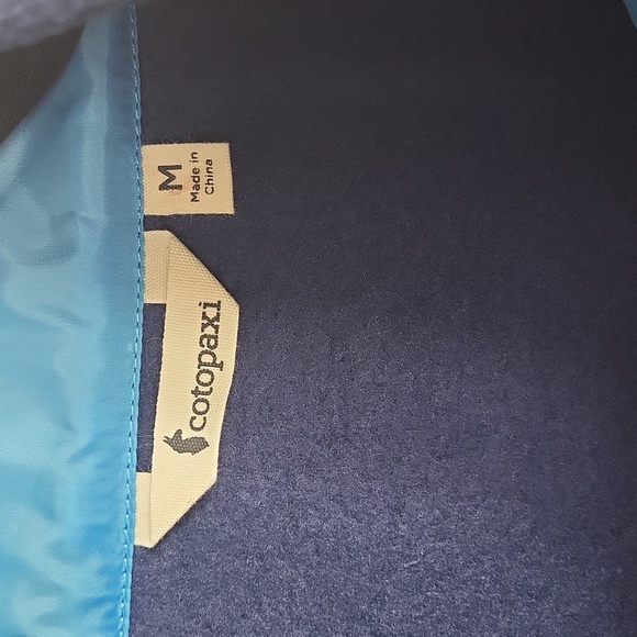 EUC Cotopaxi WomenNavy Fleece Jacket with Chest Stripes Full zip. Size M - Picture 5 of 11